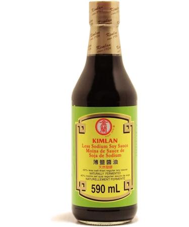 KIMLAN LESS SODIUM SOY SAUCE 590ml - Buy Online on GoSupps.com
