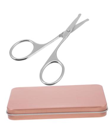 Ipetboom 1pc Beauty Tools Manicure Scissor Metal Razor Beauty Scissor Scissors Face Grooming Scissor Nasal Scissor Eyelashes Scissor Nose Hair Trimmer Stainless Steel Multipurpose