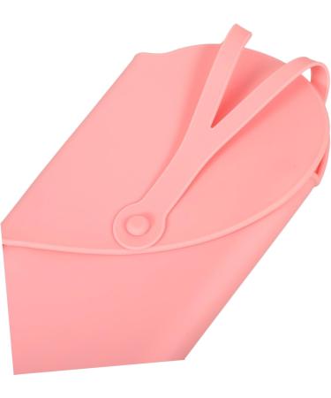 Mikinona Curling Iron Storage Bag Hair Iron Silicone Bag Portable Curling Iron Bag Hair Dryer Bag Hair Straightener Holder Hair Curling Iron Pouch Curling Iron Case Hanging Storage Pouch 29.50X13.50X2.00CM Pink - Buy Online on GoSupps.com