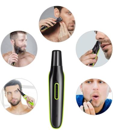 5-in-1 USB Rechargeable Eyebrow & Facial Hair Trimmer - Waterproof Perfect for Home Travel & Commuting - Shop Now - Buy Online on GoSupps.com