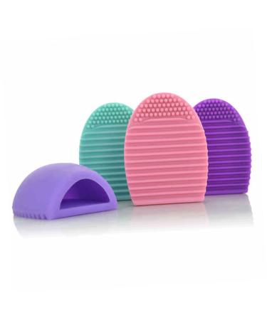 Silicone Cosmetic Brush Egg Makeup Brush Egg Makeup Brush Cleaner Cosmetic Clean Tools Medium Green