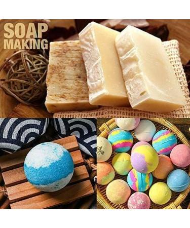 Pearlescent Mica Powder Set - 30 Natural Cosmetic Grade Pigments for Resin, Soap, Lip Gloss, Nail Polish, Makeup, Candle Making, Bath Bombs, Slime - Buy Online on GoSupps.com