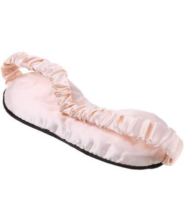Zeiwohndc Double Sided Imitation Silk Satin Sleep Eye Mask - Women's Solid Color Anti-Aging Skin Care Blindfold with Elastic Band - Buy Online on GoSupps.com