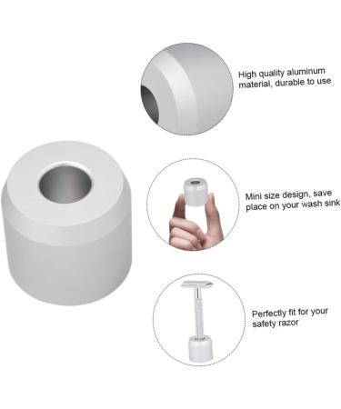 Beaupretty 2pcs Hairdressing Tools - Metal Shaving Brush Stand & Razor Base for Perfect Shaves | International Shipping - Buy Online on GoSupps.com