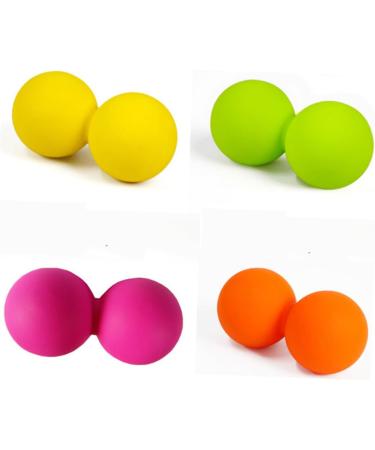 Solustre Yoga Peanut Ball & Pilates Equipment | Myofascial Release & Sore Muscle Relief | International Shipping - Buy Online on GoSupps.com