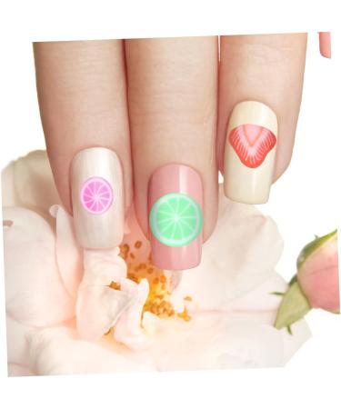 DOITOOL 3 Sets Diy Nail Slice Decorations Nativity Crafts Fruit Nail Decorations Food Colouring Cute Daily Sequins Acrylic Nail Art Slices Fruits Clay Slice Glitter Sticker Crystal Mud 3d - Buy Online on GoSupps.com