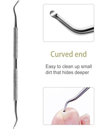 FIXBODY Toenail Clippers Set - Stainless Steel Pedicure Tools for Seniors with Thick Nails - 4 Piece Ingrown Toenail Tool Kit - Buy Online on GoSupps.com