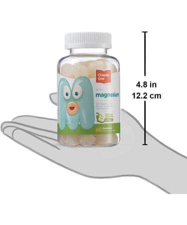 Chapter One M is for Magnesium Apple Gummies - 60 Count | Natural Relaxation & Energy Boost - Buy Online on GoSupps.com