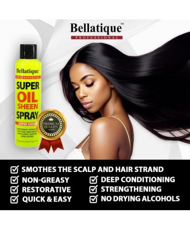 Super Oil Sheen Spray (6.76 oz) - Super Shine. Lightweight Hydrating Anti-Frizz Non-Greasy Revitalizing Soothes Long Lasting Deep Conditioning Strengthening Quick & Easy. - Buy Online on GoSupps.com