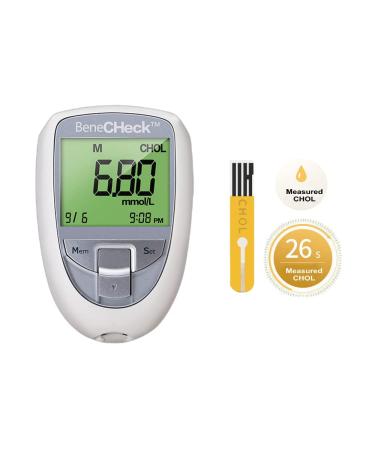 Hnxxyisite Multifunction Home Total Cholesterol Meter Kit - Monitor and Test Total Cholesterol Levels - Buy Online on GoSupps.com