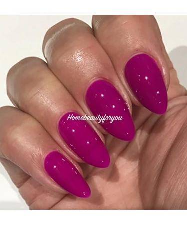 Bluesky Nail Gel Polish Neon Pink Dark Pink Purple Color Purple Grape Gothic Neon 16 Spring Summer Color UV LED Soak Off 10ml - Buy Online on GoSupps.com