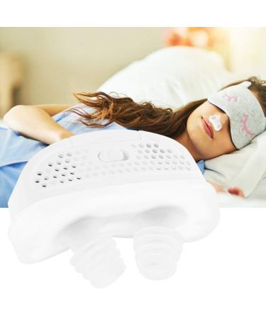 Electric Micro CPAP Nasal Anti-Snoring Device for Men and Women - Snoring Aid in White - Buy Online on GoSupps.com