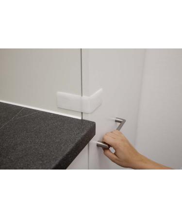 Buy ABUS MIMI Closure Strip - Velcro Fastener for Doors Cupboards & Drawers - Adhesive - 2 Pieces - White - 74227 - Buy Online on GoSupps.com