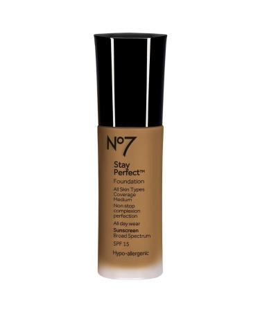 Boots No7 Stay Perfect Foundation (Chestnut)