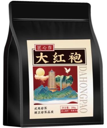 HQZMCTE Natural Chinese Rock Oolong Tea 200g / Bag - Large Red Robe Tea with Strong Aroma (1) - Buy Online on GoSupps.com