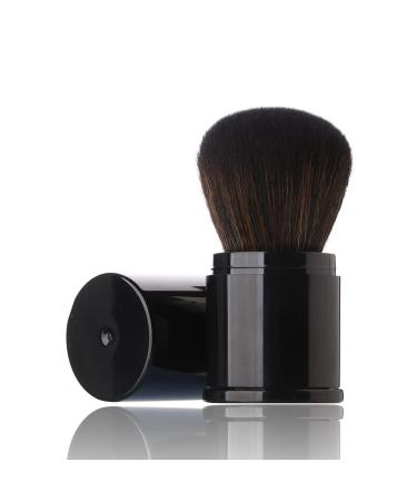 Retractable Kabuki Brush Set - Professional Foundation Blush and Bronzer Brushes for Flawless Makeup Application - Portable with Cover - Buy Online on GoSupps.com