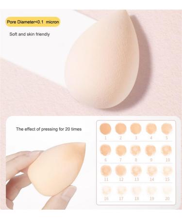 Stianiiile Makeup Sponge Set of 8 - Latex Free Blenders for Liquid Cream & Powder | Super Soft Green Beauty Sponges - Buy Online on GoSupps.com