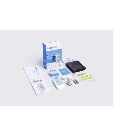 Kinetik Blood Glucose Monitoring System - NHS Approved with Test Strips & Lancets - Buy Online on GoSupps.com