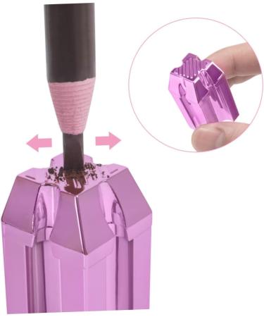 FOMIYES Eyebrow Pencil Sharpener Drawing Tools Sharpener Lady Tools Crayon Pencils Makeup Gadgets Cosmetic Pencil Tip Grinder Plastic Eyebrow Shape Pull Wire Second Generation - Buy Online on GoSupps.com