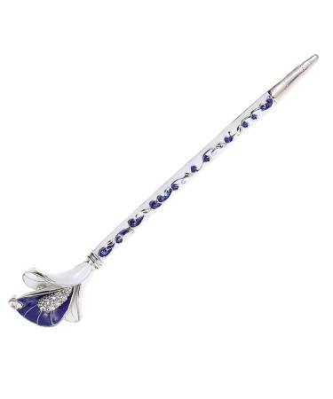 LALAFINA Hairpin Rhinestone Hair Accessories Retro Hair Clips Wedding Hair Accessories Rhinestone Hair Clip Yukata Hair Barrettes Diamond Crystal Hair up Chinese Style Zinc Alloy