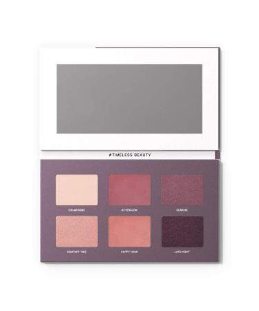 224 Cosmetics Eyeshadow Palette - Cheers to the Future | Natural Vegan Cruelty-Free | 6 Plum Shades Paraben & Silicone-Free - Buy Online on GoSupps.com