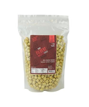 Almondena Blanched Whole Filberts - 1kg (2.2lb) | Hazelnuts Snack While on the Go