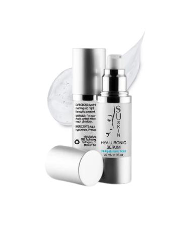 Su-Skin Hyaluronic Acid Hydrating Anti Aging Fragrance Free For Plumping Fine Lines Wrinkles