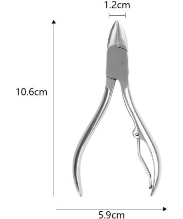 PSGS Hot Stainless Steel Feet Care Tools Toe Nail Cutter Nipper Clipper Ingrowing Pedicure Care for feet toenail Cuticle Instrument (Color : 3) - Buy Online on GoSupps.com