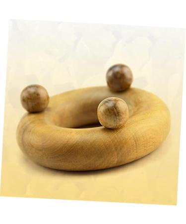 Gleavi 5-St Massage Device | Wooden Muscle Roller & Reflex Zone Tool for Back & Shoulder Massage - Buy Online on GoSupps.com