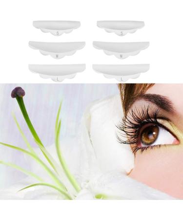 15 Pairs Silicone Eyelash Curlers Shield Pads - Professional Eyelash Lifting Tools (30 Pieces S/M/L) - Buy Online on GoSupps.com