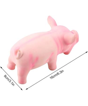 Buy Liebewh Squeaky Pig Dog Toy - Pink Latex Puppy Play Stuff for Dogs | Best International Shipping - Buy Online on GoSupps.com