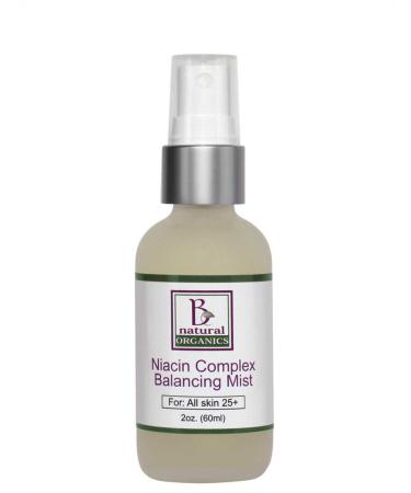 Be Natural Organics Niacin Complex Balancing Mist 2 Oz (60 ml)