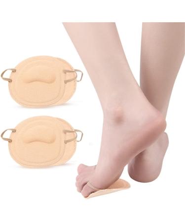 Anti-Slip Forefoot Pads - 2 Pairs Metatarsal Cushions for Comfort & Pain Relief | Perfect for Sandals & Heels | Soft Sole Inserts for Men & Women - Buy Online on GoSupps.com