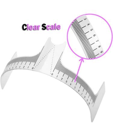 Beavorty 1pc Mask Eyebrow Shaper Ruler Professional Eyebrow Ruler Portable Eyebrow Ruler Standard Size Major - Buy Online on GoSupps.com