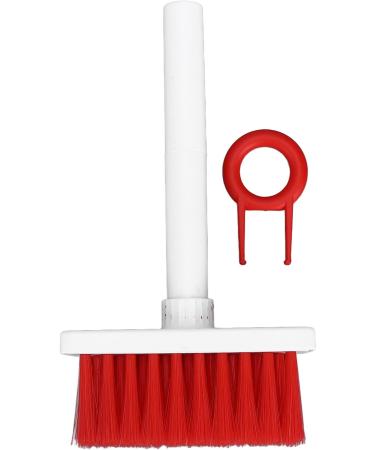 Ozgkee 5-in-1 Keyboard Brush - Double Head Design Plastic Cleaning Tool for Headphones | White & Red - Buy Online on GoSupps.com