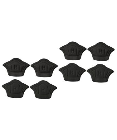 GLEAVI 4 Pairs Follow up High Heels Black Gold Shoes for Women Heels Black Sneakers for Women Womens Black Heels Shoe Comfort Foot Men Sneaker Abrasionproof Heel Pad Man Girl Sponge Plant