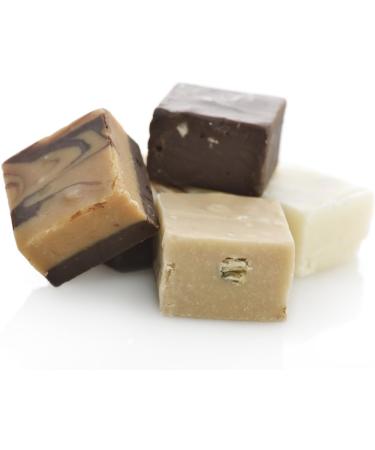 Milkylicious Old Fashioned Handmade Smooth Creamy Fudge - AlmondChai (1/4 Pound) | Kettle Cooked & Individually Wrapped in USA in Small Batches for a Rich Delicious Taste - Buy Online on GoSupps.com