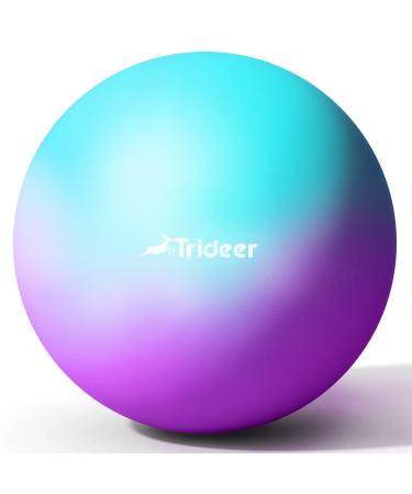 Trideer Exercise Ball, Dreamy - Color Yoga Ball for Home Gym & Desk Chair - Fitness, Yoga & Physical Therapy, with Quick Pump ( 45cm & 55cm & 65cm ) Aurora 65cm