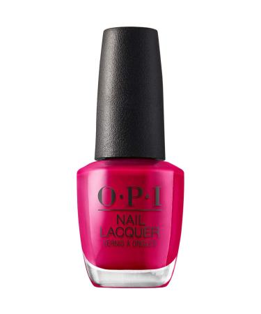 OPI Nail Lacquer Madam President | Opaque Dark Red Crème Chip Resistant Nail Polish | Washington DC Collection
