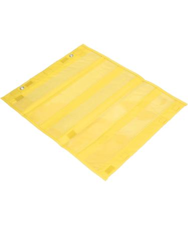 VGEBY Magnetic Pocket Blackboard - Bright Yellow Color 5 Rows Clear Teaching Board for Homeschooling & Scheduling  - Buy Online on GoSupps.com
