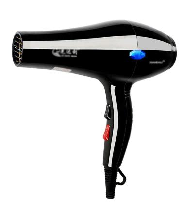 ADITAM 1800W Negative Ions Hair Blow Dryer with Heat Setting Ceramic Hair Dryer Black Double The Comfort
