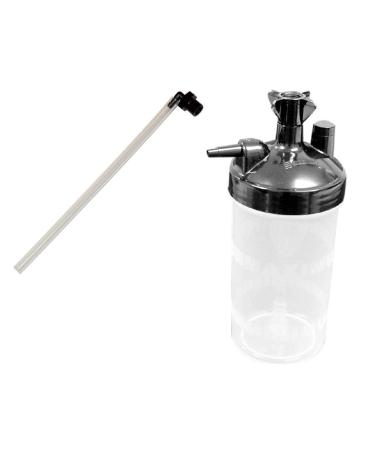 Humidifier Water Bottle and Tubing Connector Elbow 12" for Oxygen Concentrator (1)