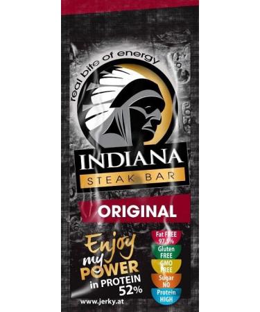 Indiana Jerky Beef Steak Bar Beef Jerky Bar High protein snack (52% protein) (20 g)