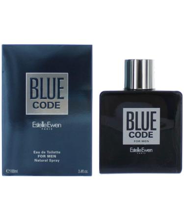 Blue Code by Estelle Ewen 3.4 oz Eau De Toilette Spray for Men