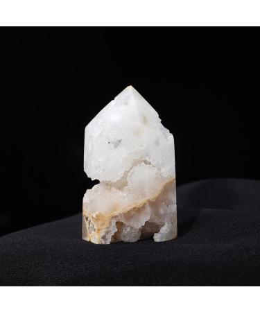 Home Decoration Natural Agate Geode Gemstone Craft Collection Minerals Specimen Crystals Tower Cornucopia Home Decoration Stones Crystal (Size : 250-300g) - Buy Online on GoSupps.com