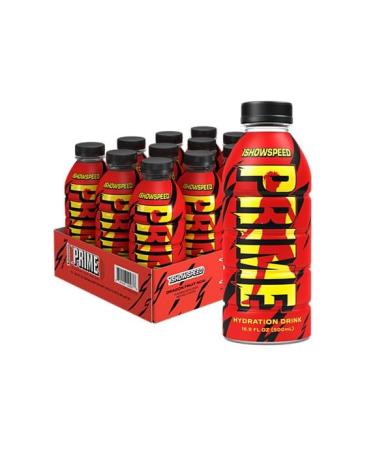 Limited Edition IShowSpeed Dragon Fruit Acai Prime Hydration Case!!! (12 Bottles - 16.9 Fl Oz Each - USA Bottle)