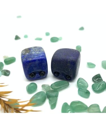 Natural Quartz Crystal 1PC Natural Blue Lapis Lazuli Quartz Carved Stone Cube Hedgehog Shaped Hand Carved Polished Home Decor Crystals Home Office Decor ERBDRGAZ - Buy Online on GoSupps.com