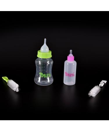 CCCYMM 2 Pcs Feeding Nursing Bottle Nipple Brush Kit For Dog Puppy Cat Kitten Pet 60ml - Buy Online on GoSupps.com