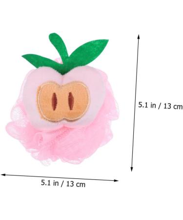 Buy Healeved 8pcs Fruit Shape Bath Flower Sponge - Mesh Pouf Bath Scrubber for Relaxing Showers | International Shipping Available - Buy Online on GoSupps.com