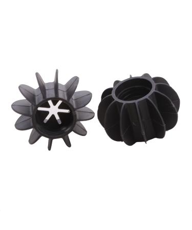 Generic 2Pcs Reusable Laundry Ball Stain Removal Anti-Tangle Roll Cleaning Wash Balls Dryer Balls Washer Machine Balls Prevent Clothes from Tangling God Clean Magic Washing Ball (Grey)